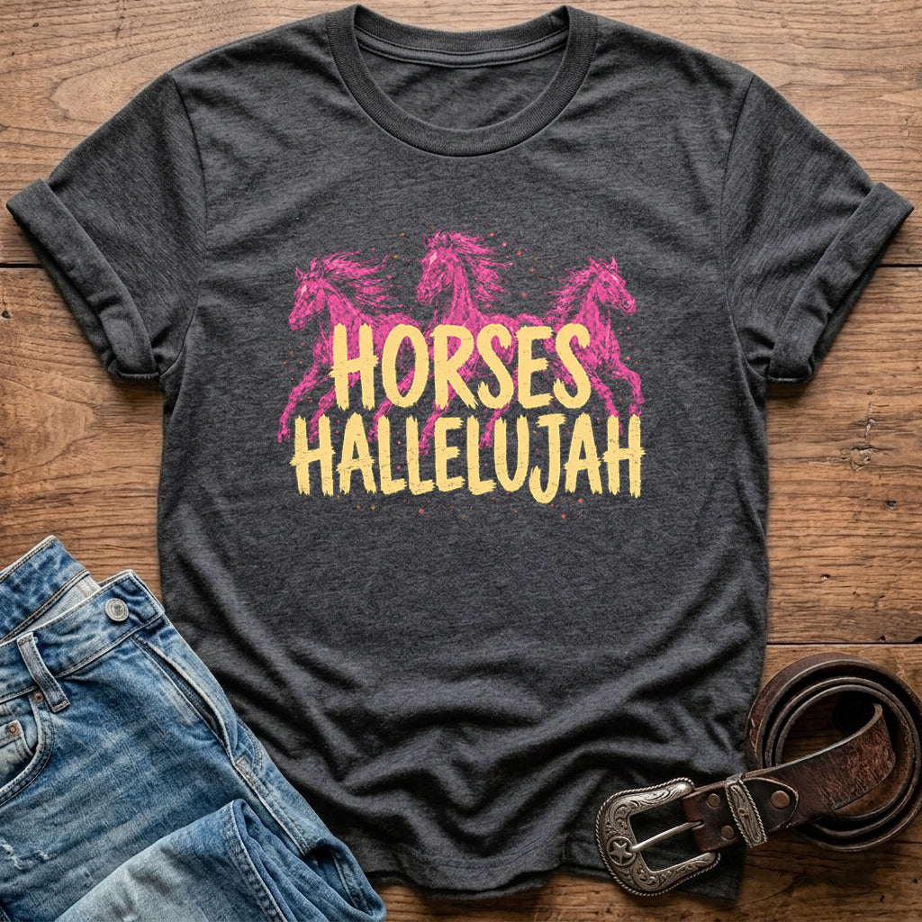 Horses Hallelujah T-Shirt