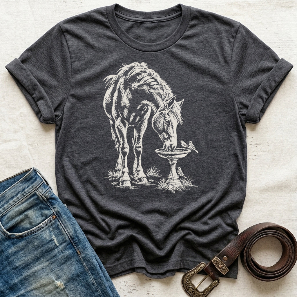 Birdbath Visitor T-Shirt