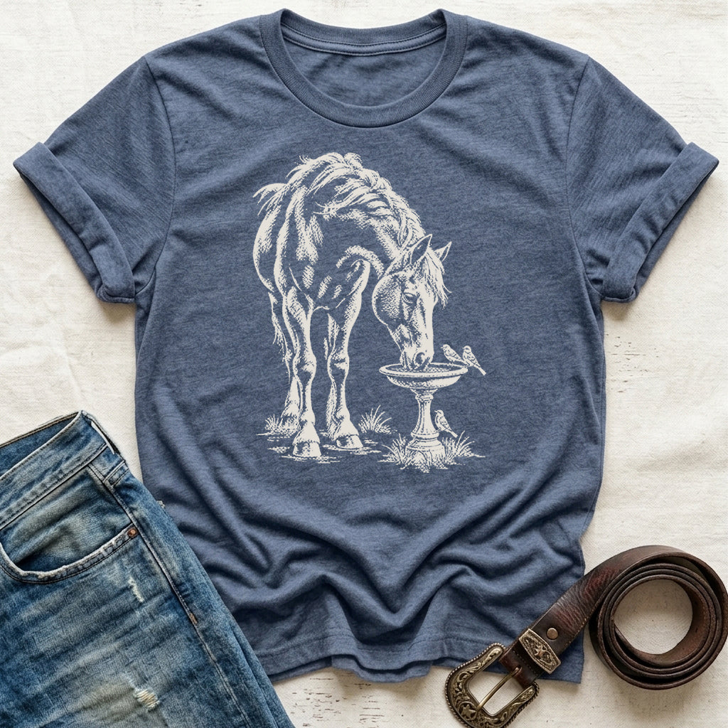 Birdbath Visitor T-Shirt