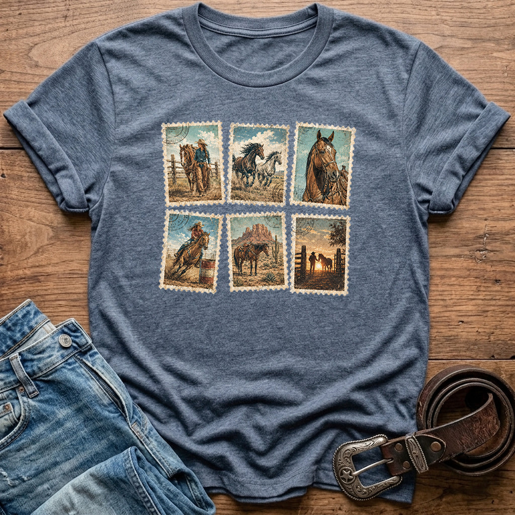 Vintage Stamps T-Shirt