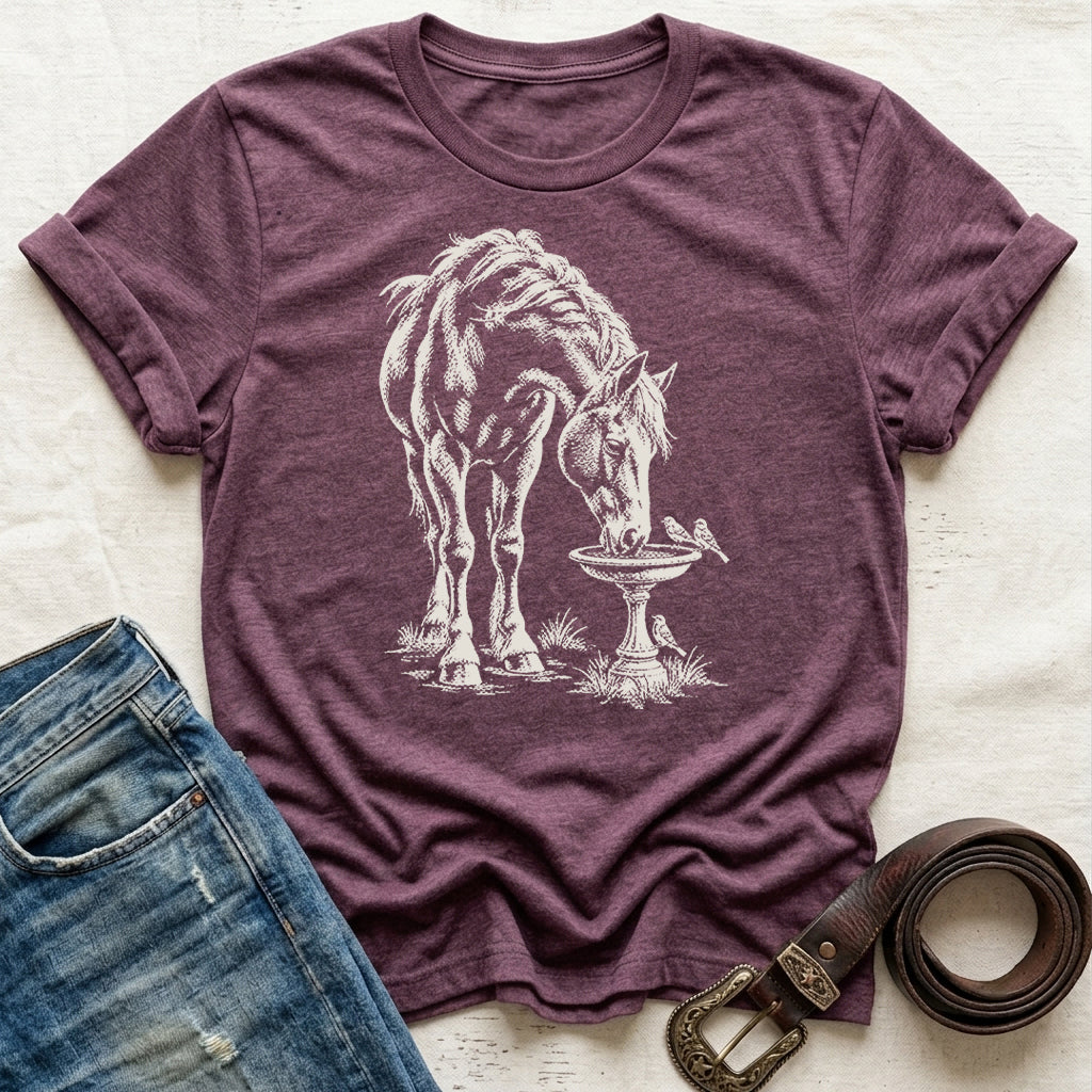 Birdbath Visitor T-Shirt