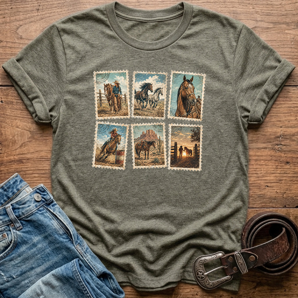 Vintage Stamps T-Shirt