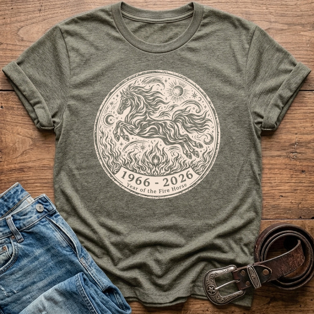 Year Of The Fire Horse T-Shirt