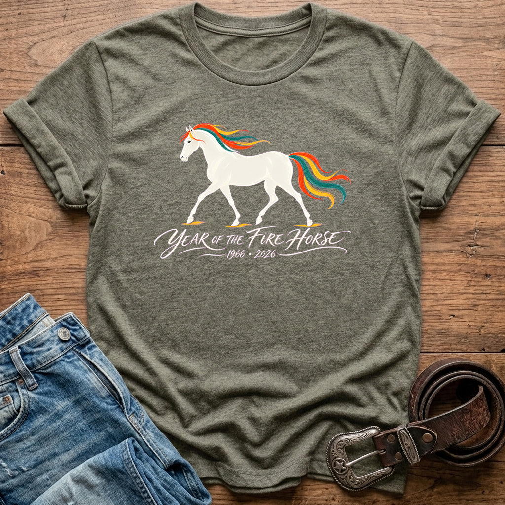 Year Of The Fire Horse T-Shirt