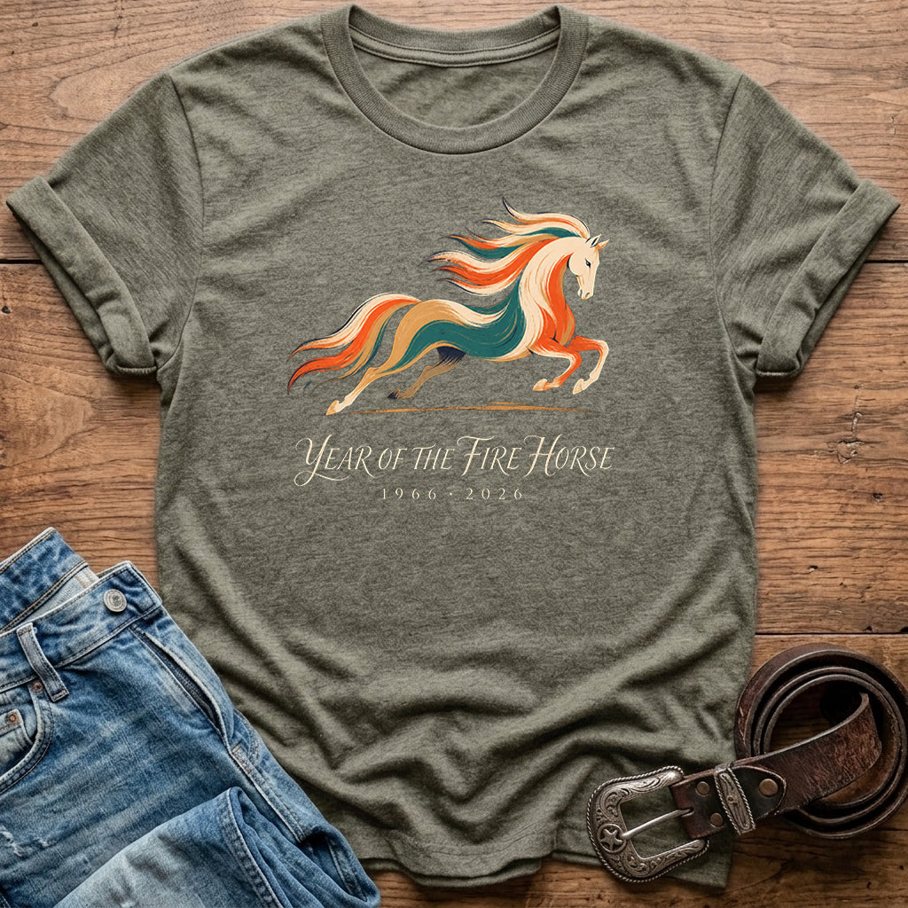 Year Of The Fire Horse T-Shirt