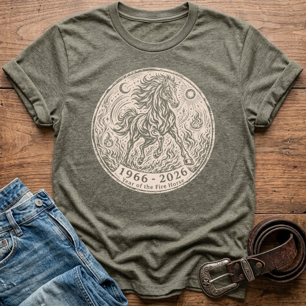 Year Of The Fire Horse T-Shirt