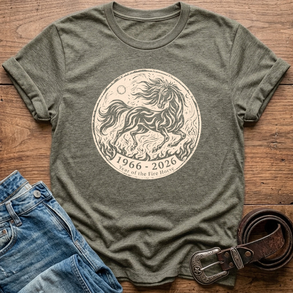 Year Of The Fire Horse T-Shirt