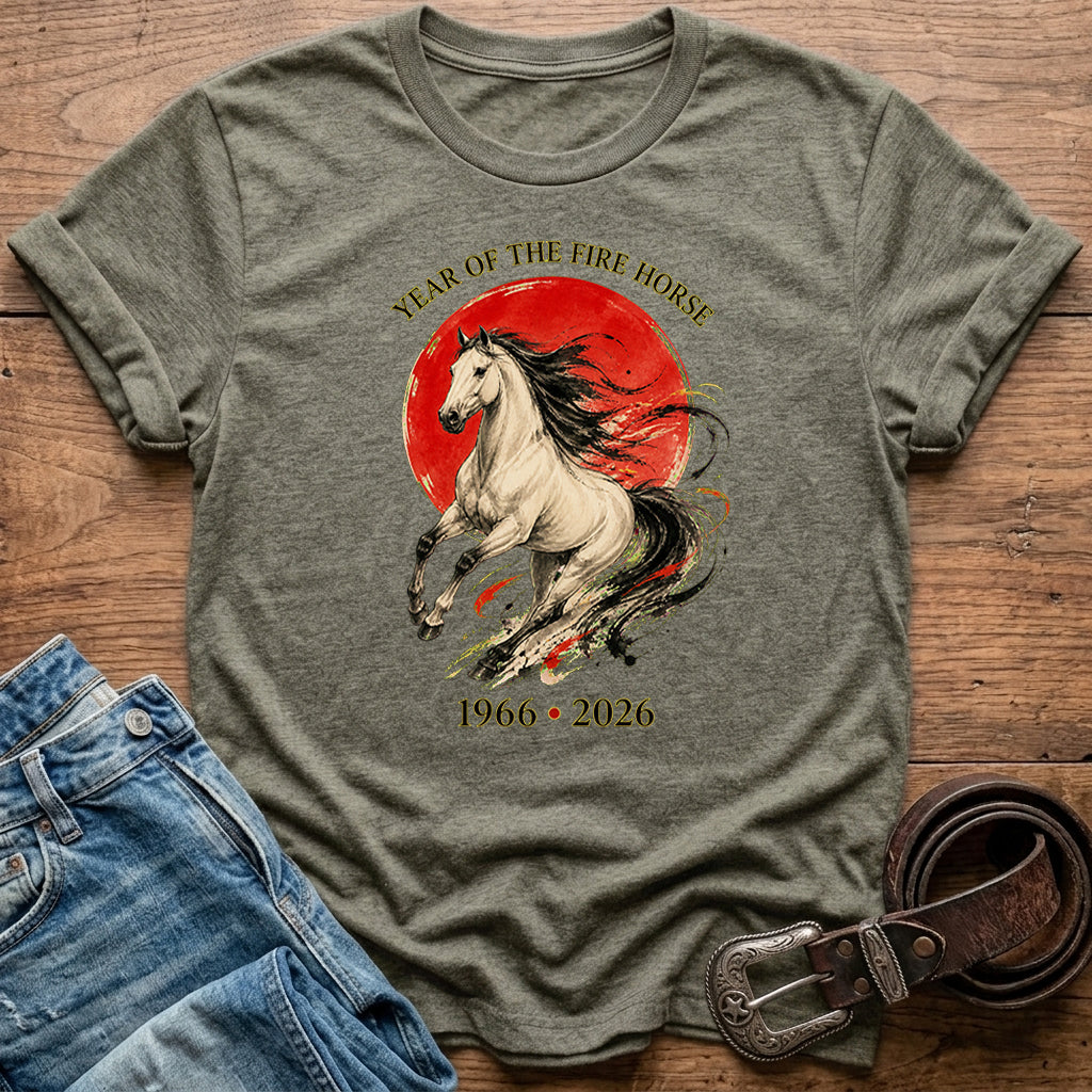 Year Of The Fire Horse T-Shirt