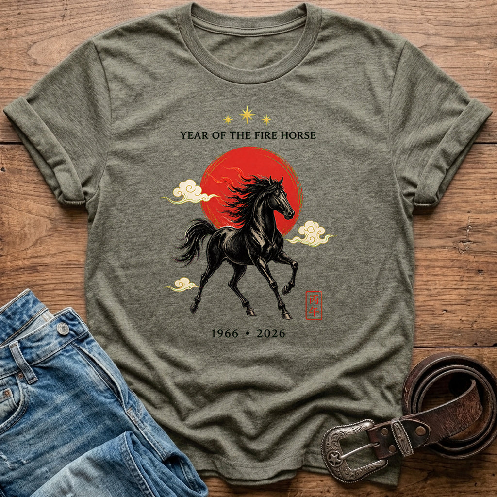 Year Of The Fire Horse T-Shirt