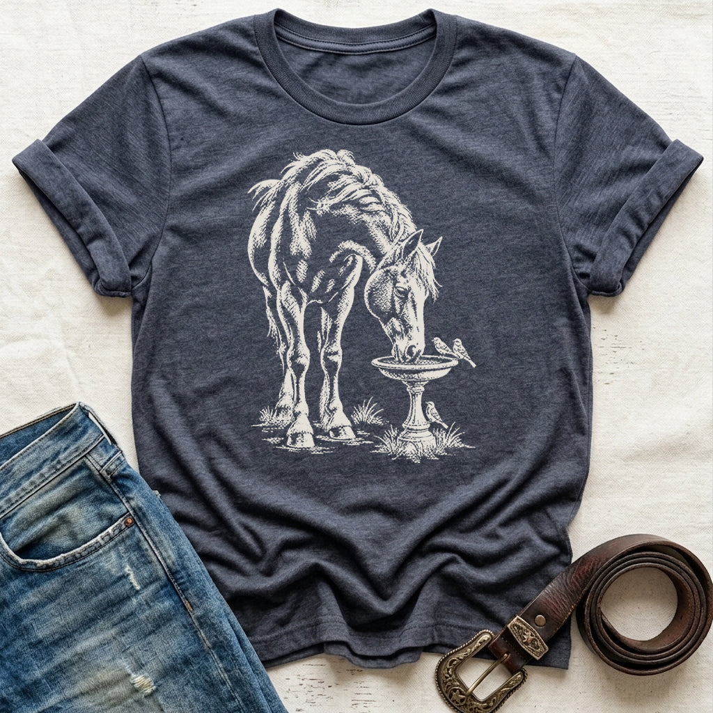 Birdbath Visitor T-Shirt
