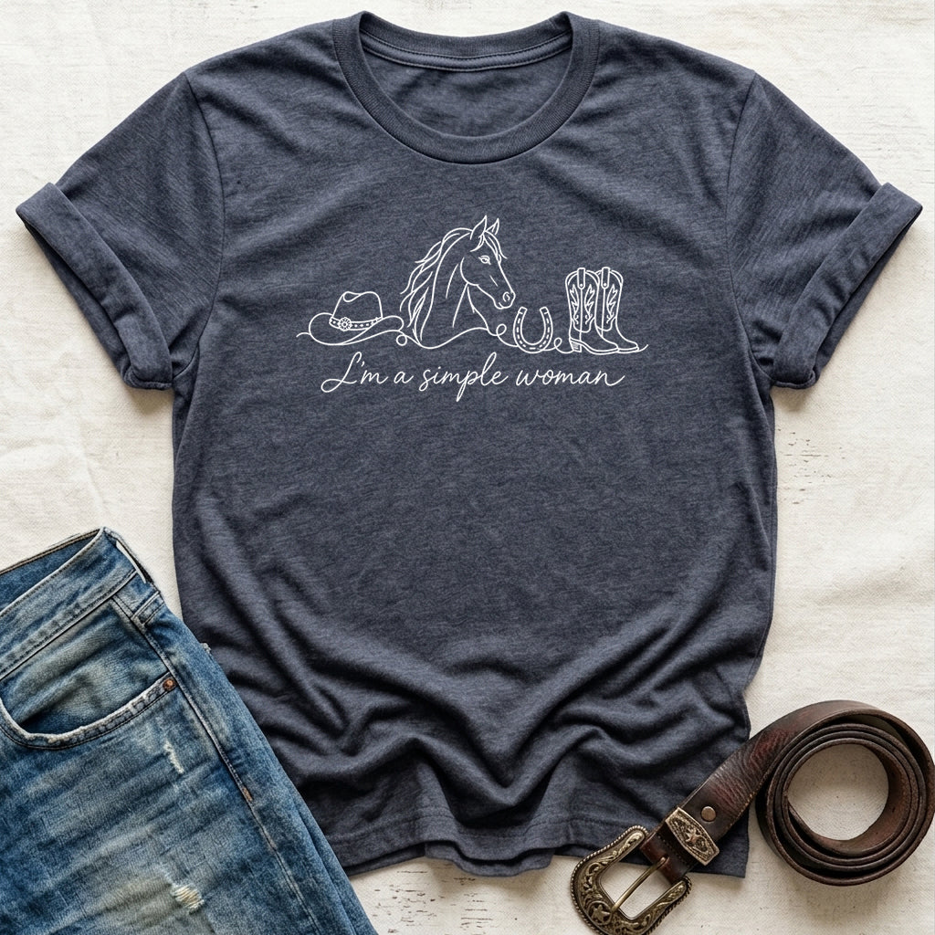 I’m a Simple Woman T-Shirt