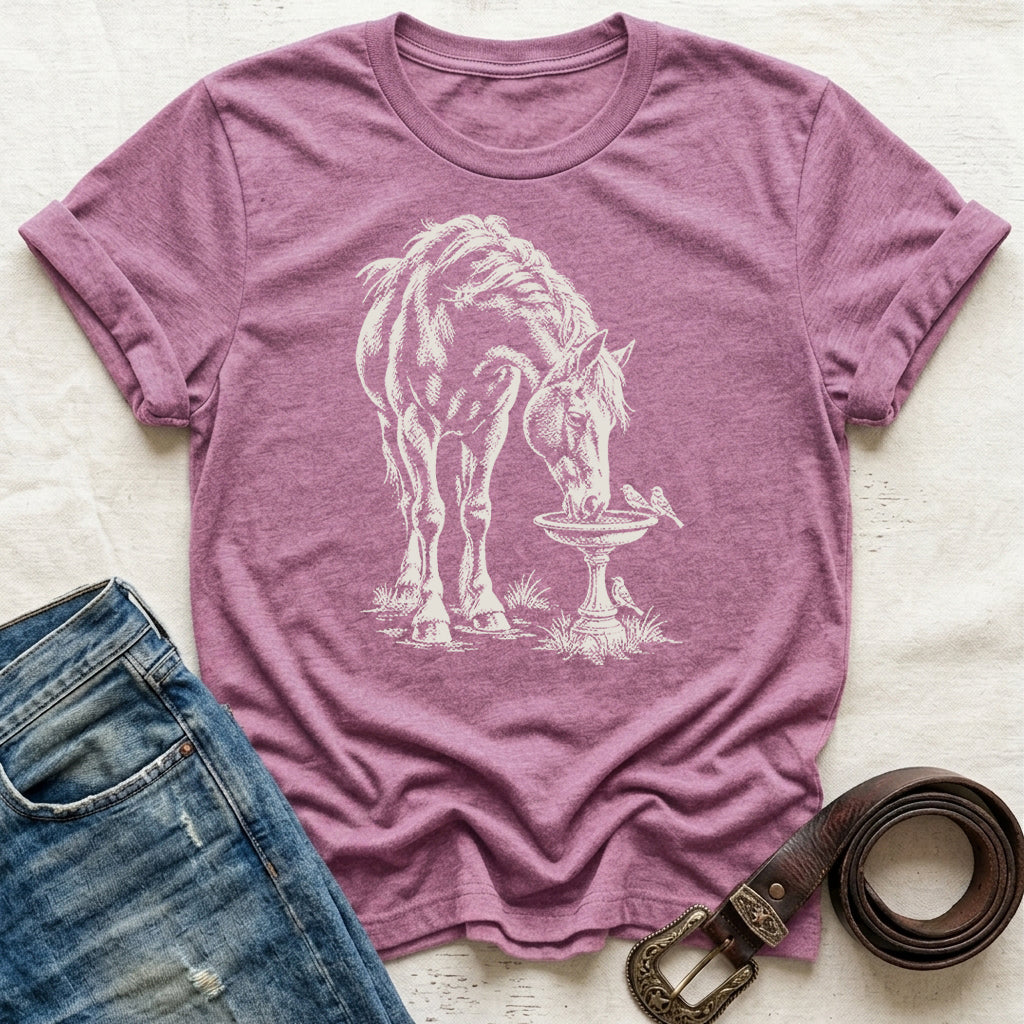 Birdbath Visitor T-Shirt