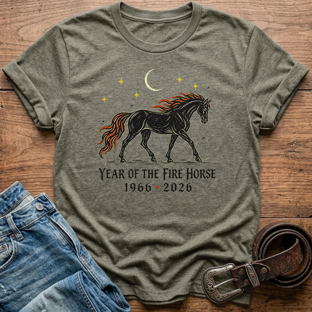 Year Of The Fire Horse T-Shirt