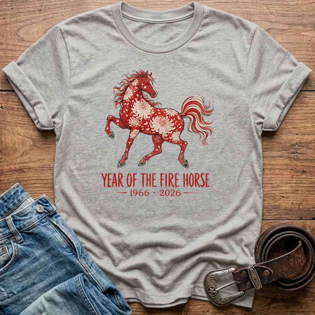 Year Of The Fire Horse T-Shirt