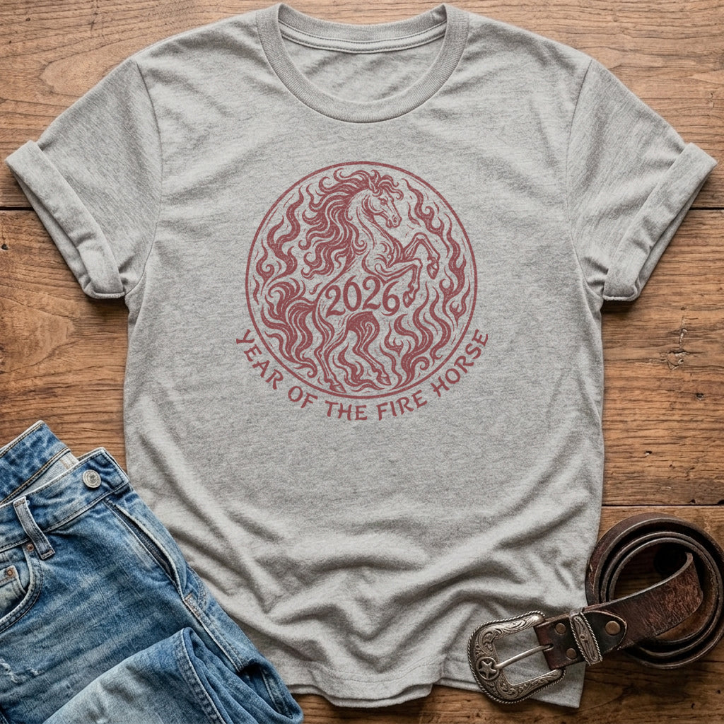 Year Of The Fire Horse T-Shirt