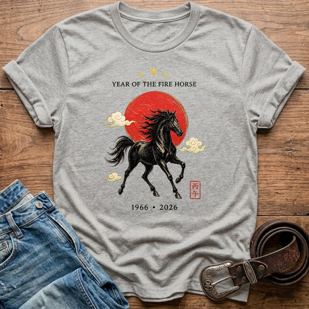 Year Of The Fire Horse T-Shirt