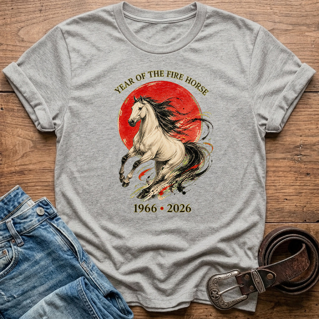 Year Of The Fire Horse T-Shirt
