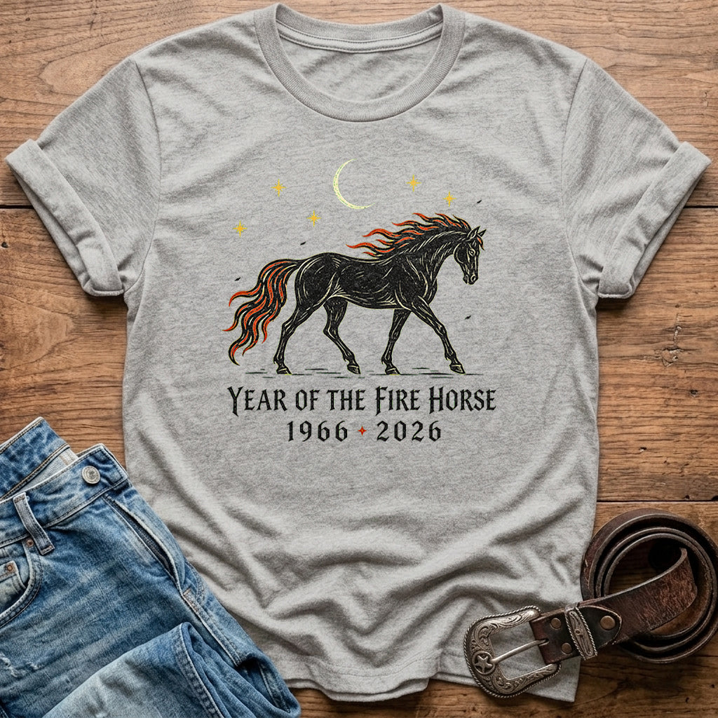 Year Of The Fire Horse T-Shirt