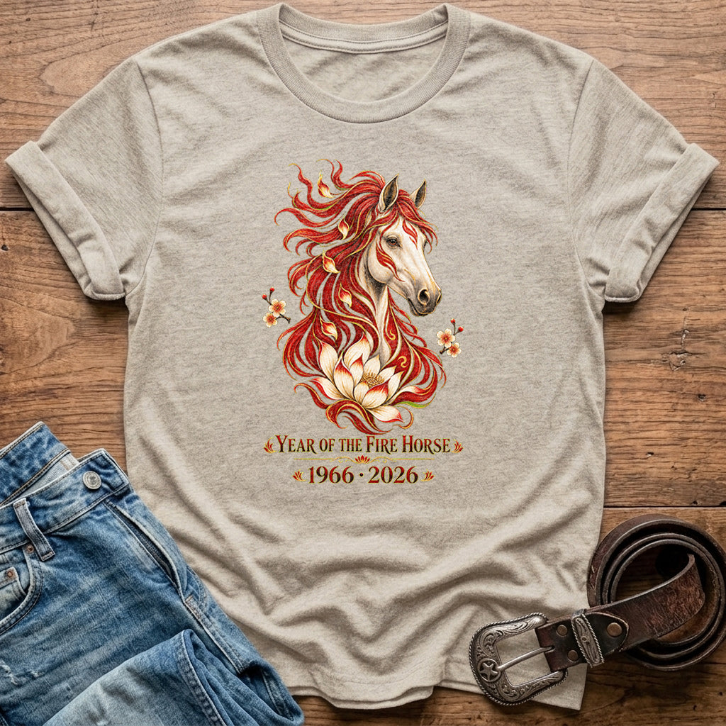 Year Of The Fire Horse T-Shirt