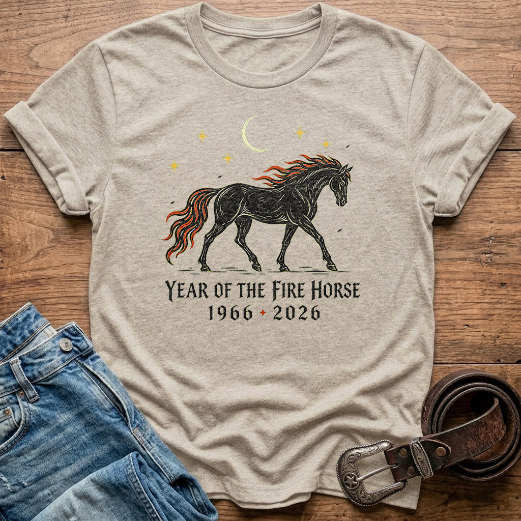 Year Of The Fire Horse T-Shirt