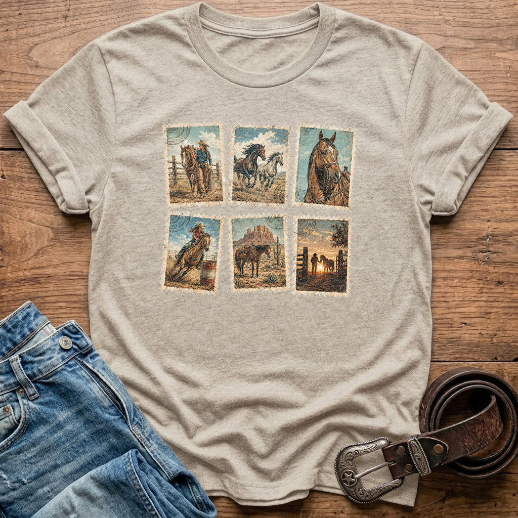 Vintage Stamps T-Shirt