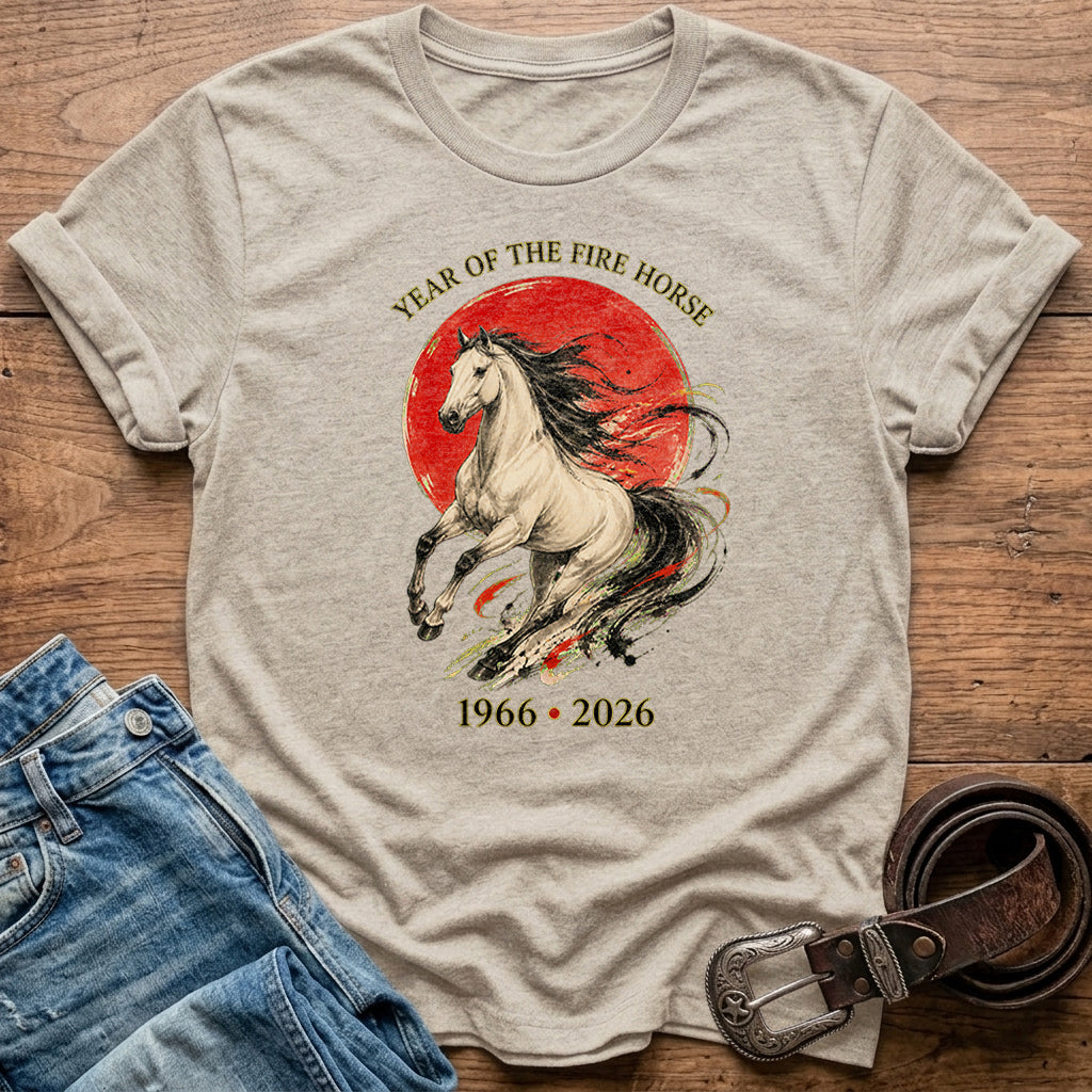 Year Of The Fire Horse T-Shirt