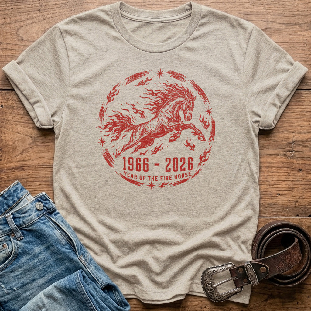 Year Of The Fire Horse T-Shirt
