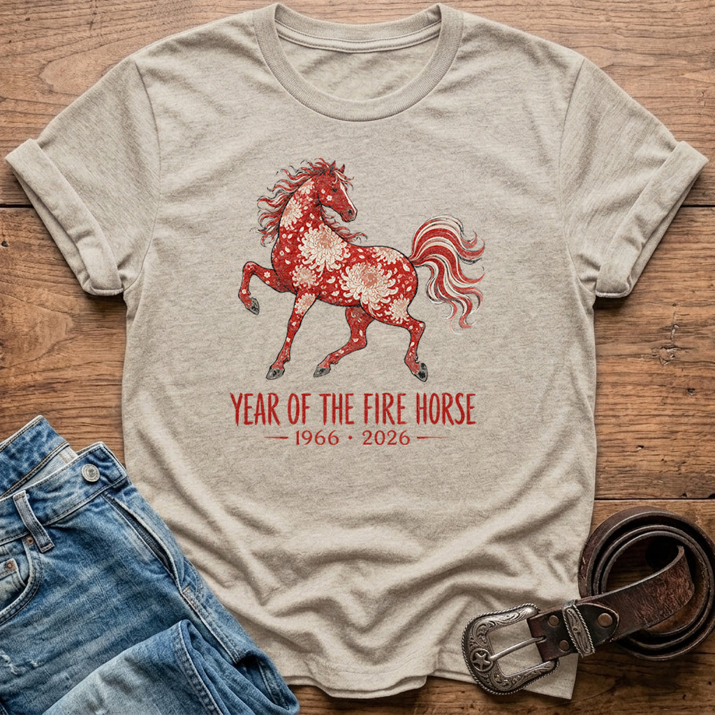 Year Of The Fire Horse T-Shirt
