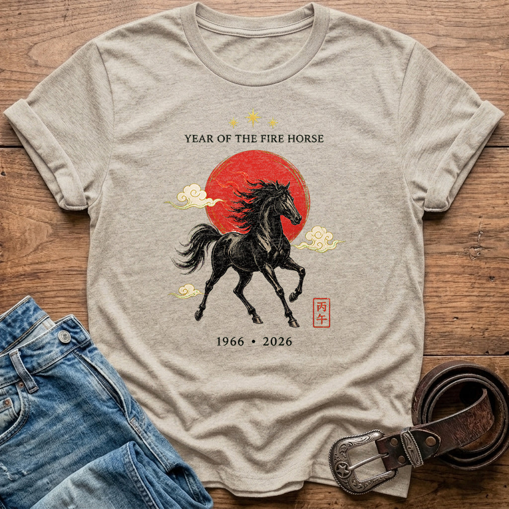 Year Of The Fire Horse T-Shirt