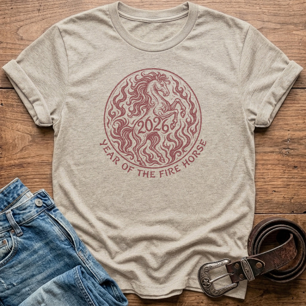 Year Of The Fire Horse T-Shirt