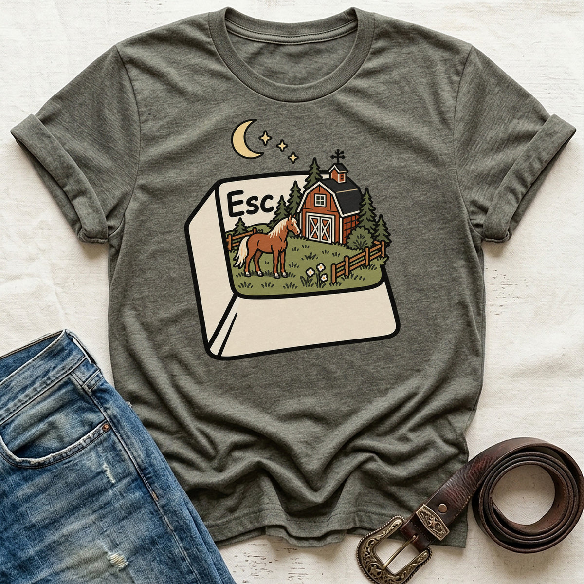 Heather Military Green