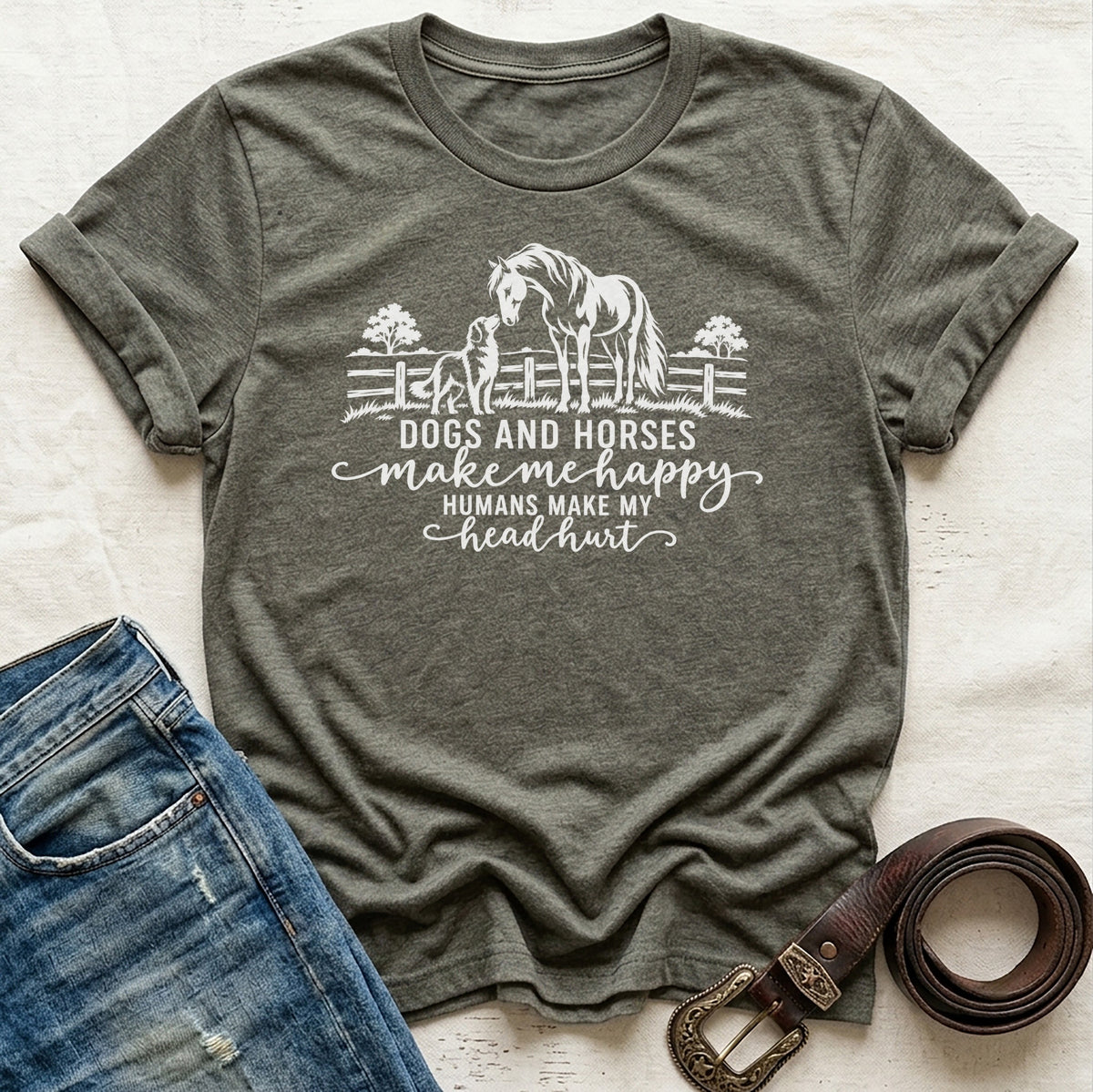 Heather Military Green
